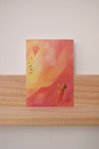 Kort tegnet av Marjan van Zeyl