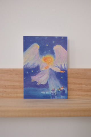 Bebudelsen til hyrdene A6 Kort