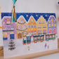 Medium papirkalender - Julebyen