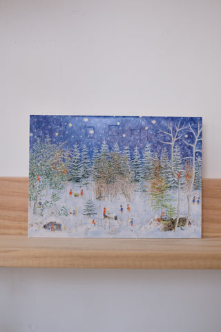 Liten papirkalender - Advent i nisseland