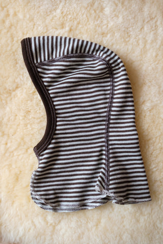 Balaclava - dobbelt lag med ull/silke