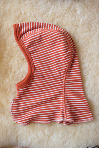 Balaclava - dobbelt lag med ull/silke