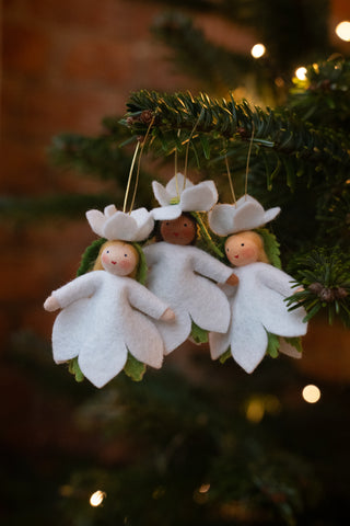 Liten julerose - hengeullfigur