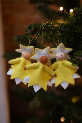 Liten stjerne - hengeullfigur