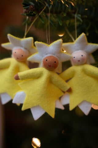 Liten stjerne - hengeullfigur