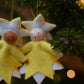 Liten stjerne - hengeullfigur