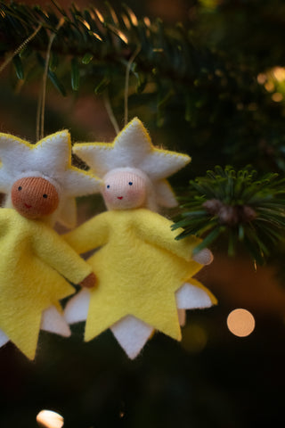 Liten stjerne - hengeullfigur