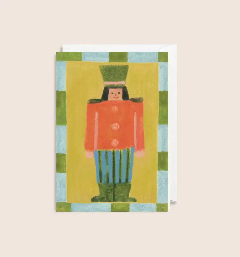 Nøtteknekker - mini julekort fra Holsen Studio