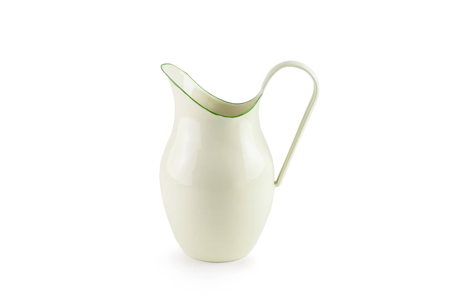Mugge - mosegrønn kant - 2,5 L