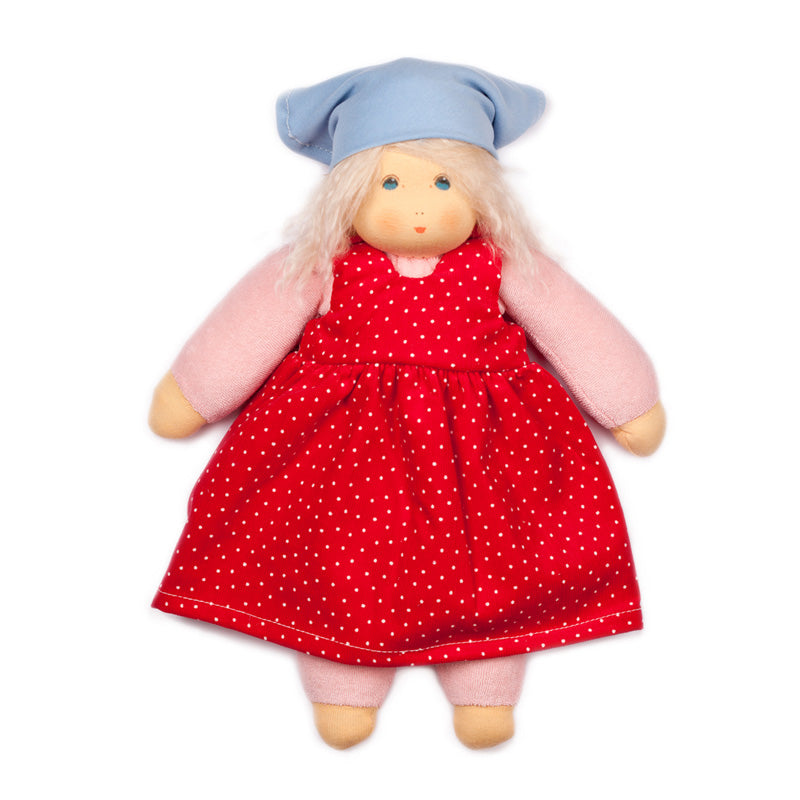 Sommerbarn - rød scout - 35cm