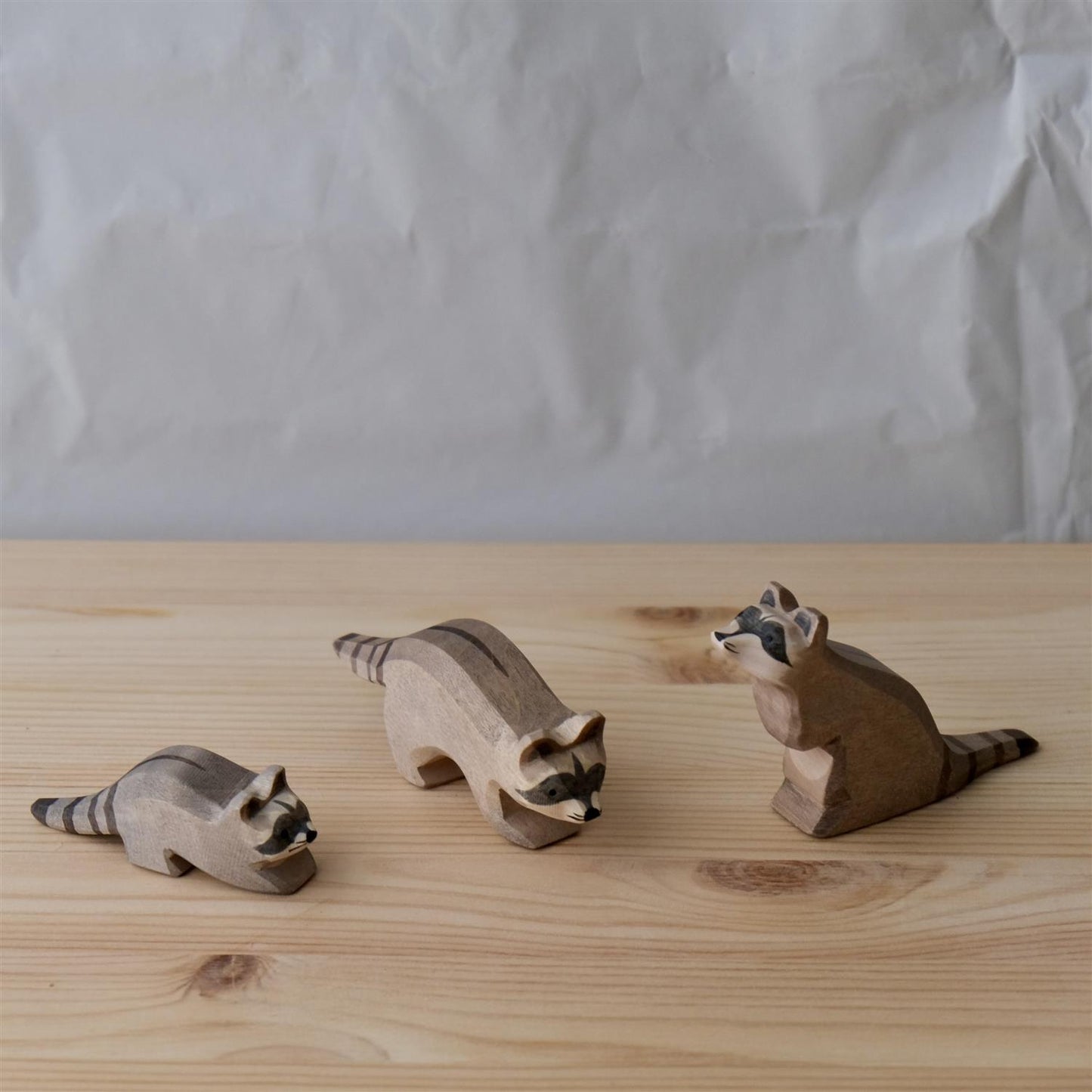 Raccoon running - trefigur