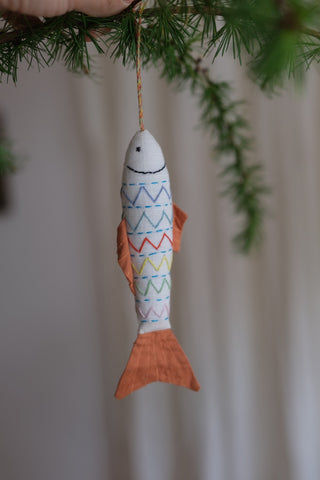 Opah - håndlaget fisk julepynt