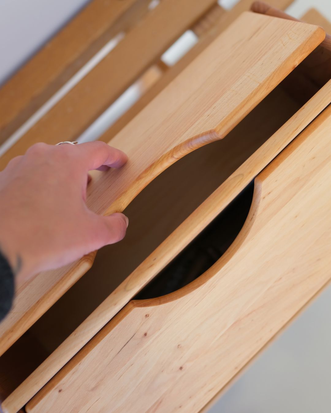 Verktøyskasse med lokk