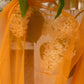 Lekesilke - 55x180cm - tangerine
