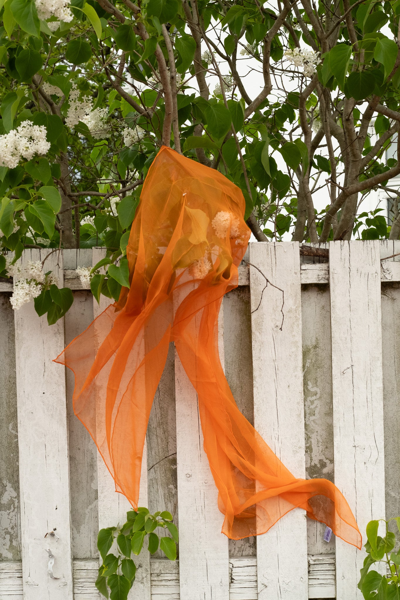 Lekesilke - 55x180cm - orange