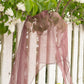 Lekesilke - 55x180cm - wine red