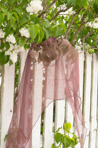 Lekesilke - 55x180cm - wine red