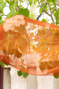 Lekesilke - 55x180cm - rust