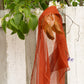 Lekesilke - 55x180cm - rust