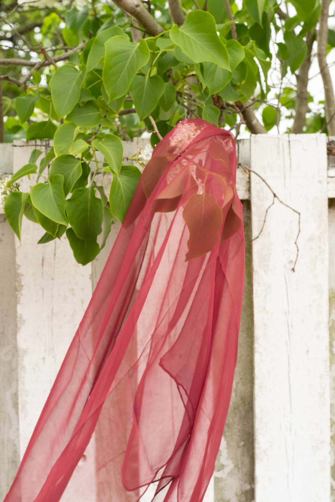 Lekesilke - 55x180cm - bordeaux