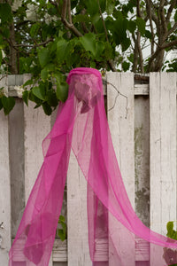 Lekesilke - 55x180cm - pink