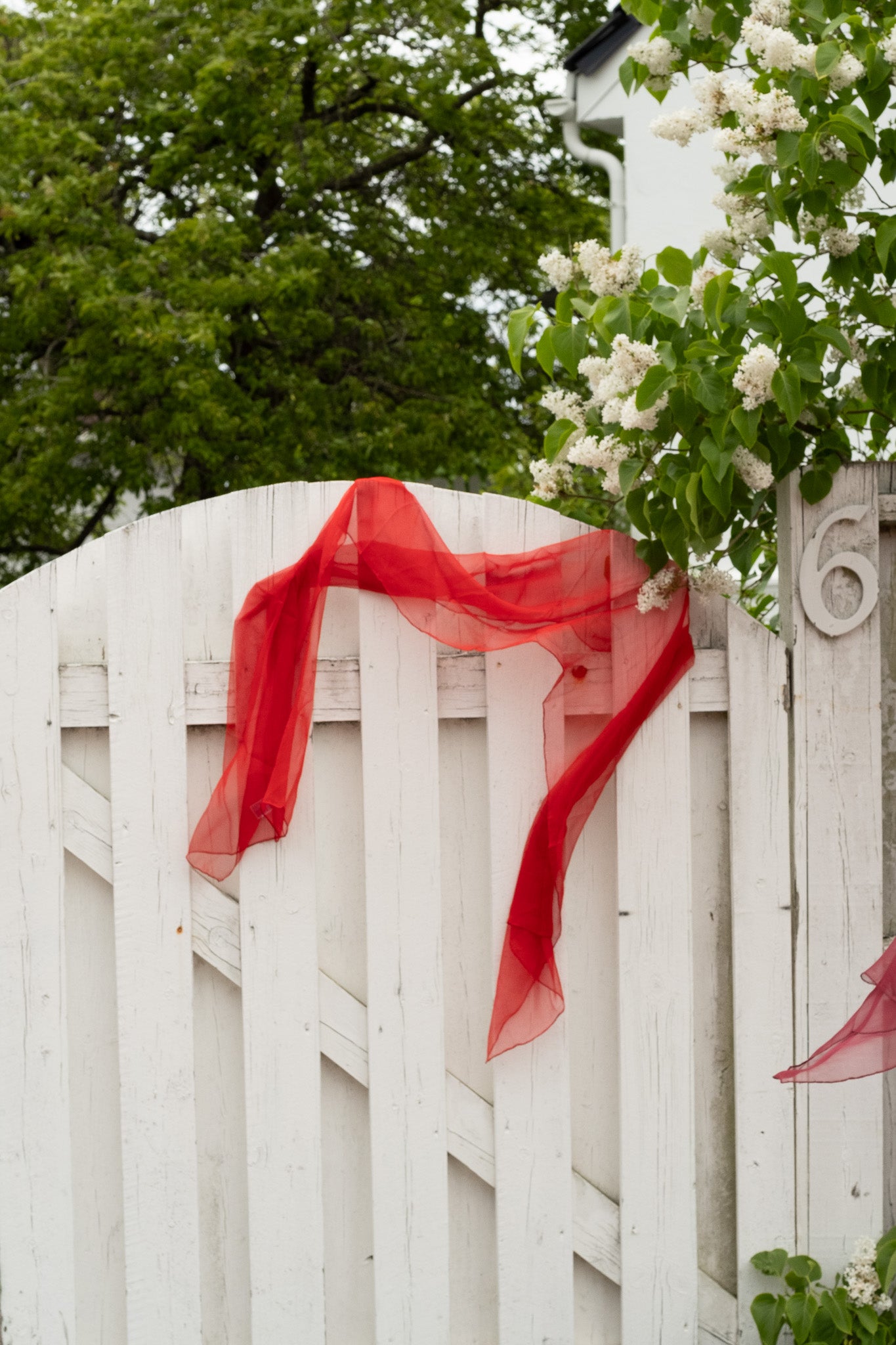 Lekesilke - 55x180cm - passion red
