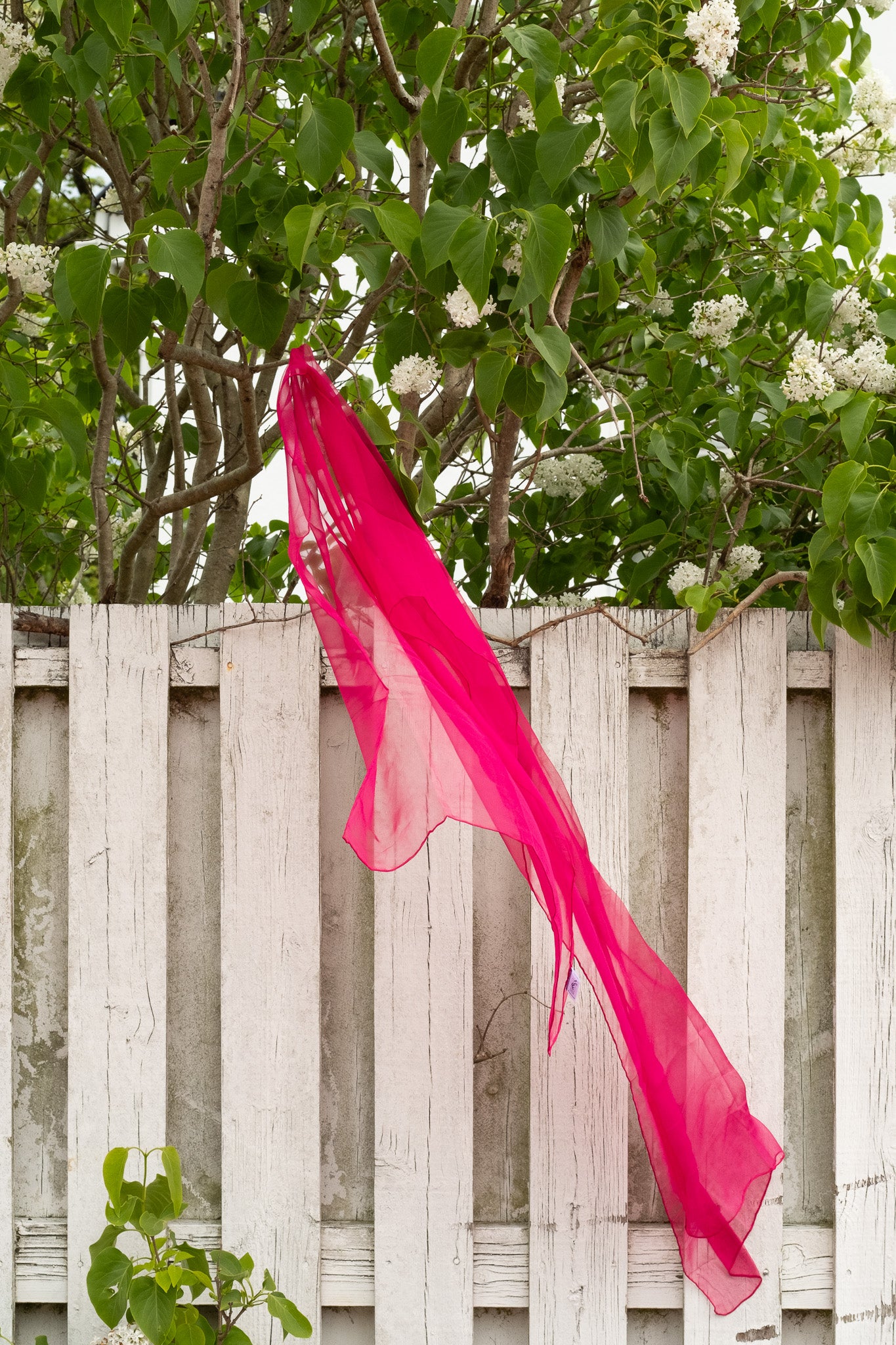 Lekesilke - 55x180cm - fuchsia