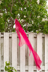 Lekesilke - 55x180cm - fuchsia