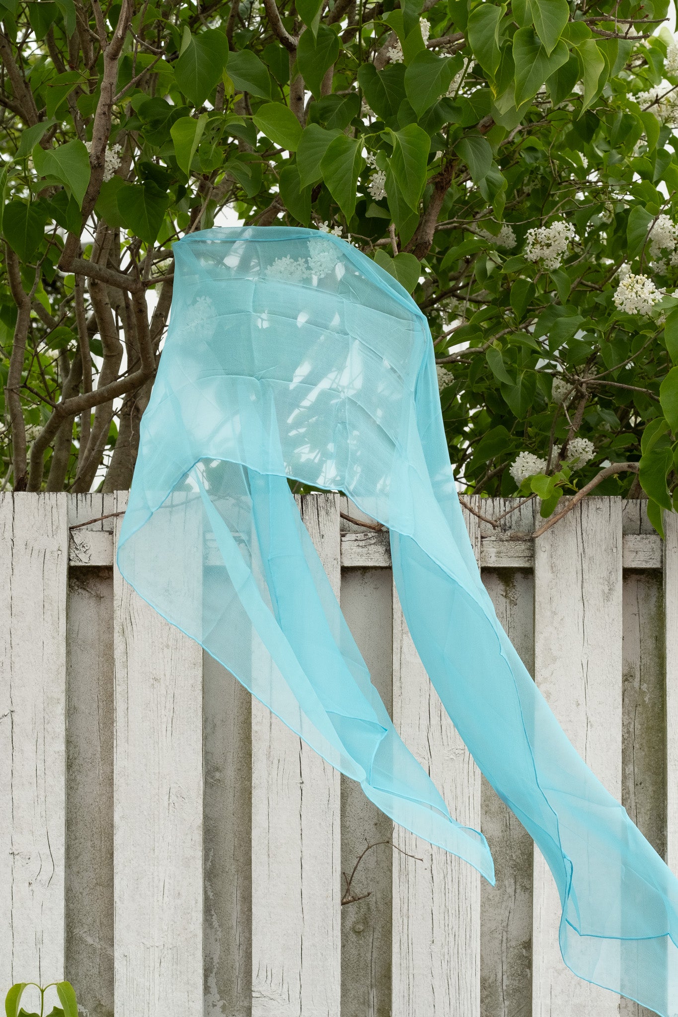 Lekesilke - 55x180cm - turquoise