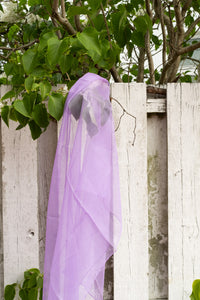 Lekesilke - 55x180cm - lilac