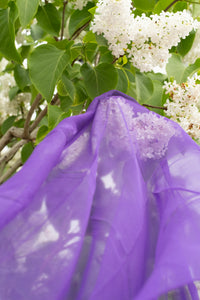 Lekesilke - 55x180cm - violet