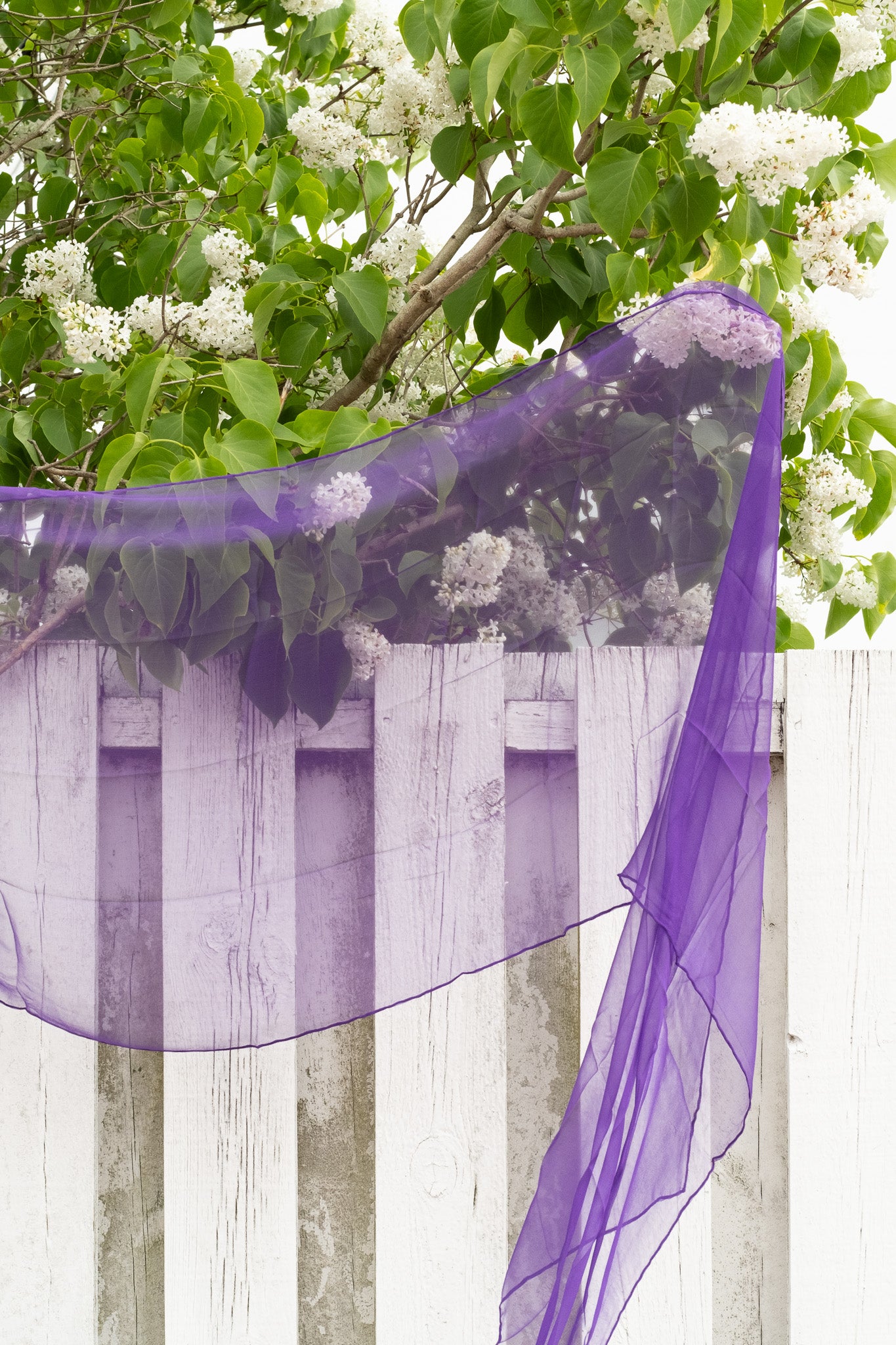 Lekesilke - 55x180cm - violet