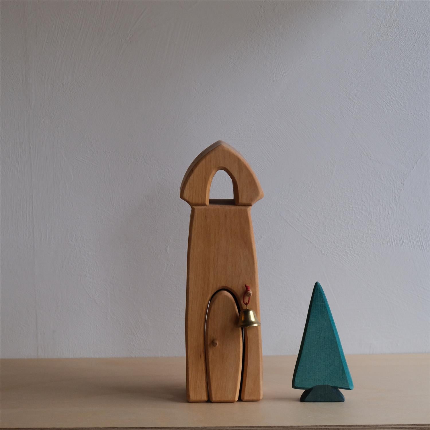 Sentry post with bell - borgdel