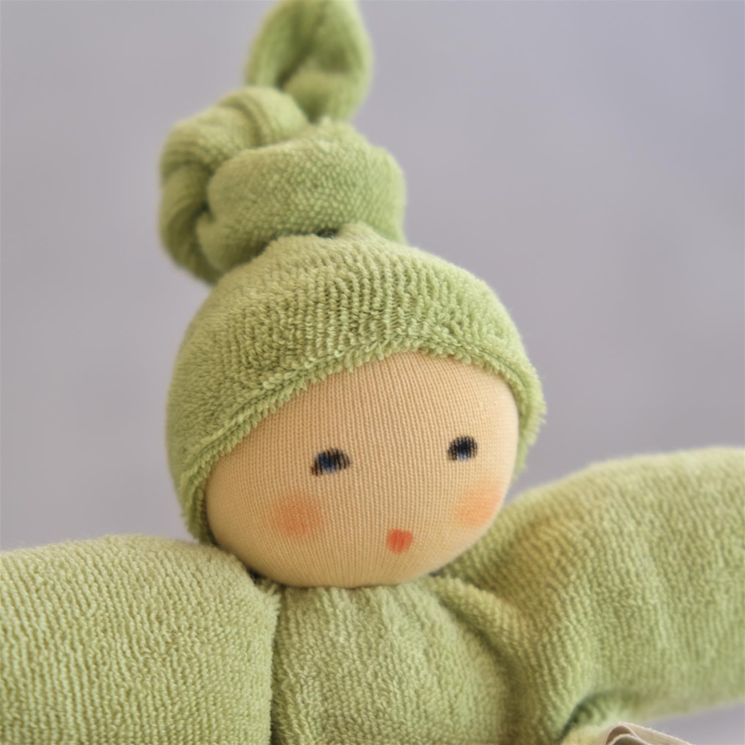 Pimpel grønn - beige - 17cm