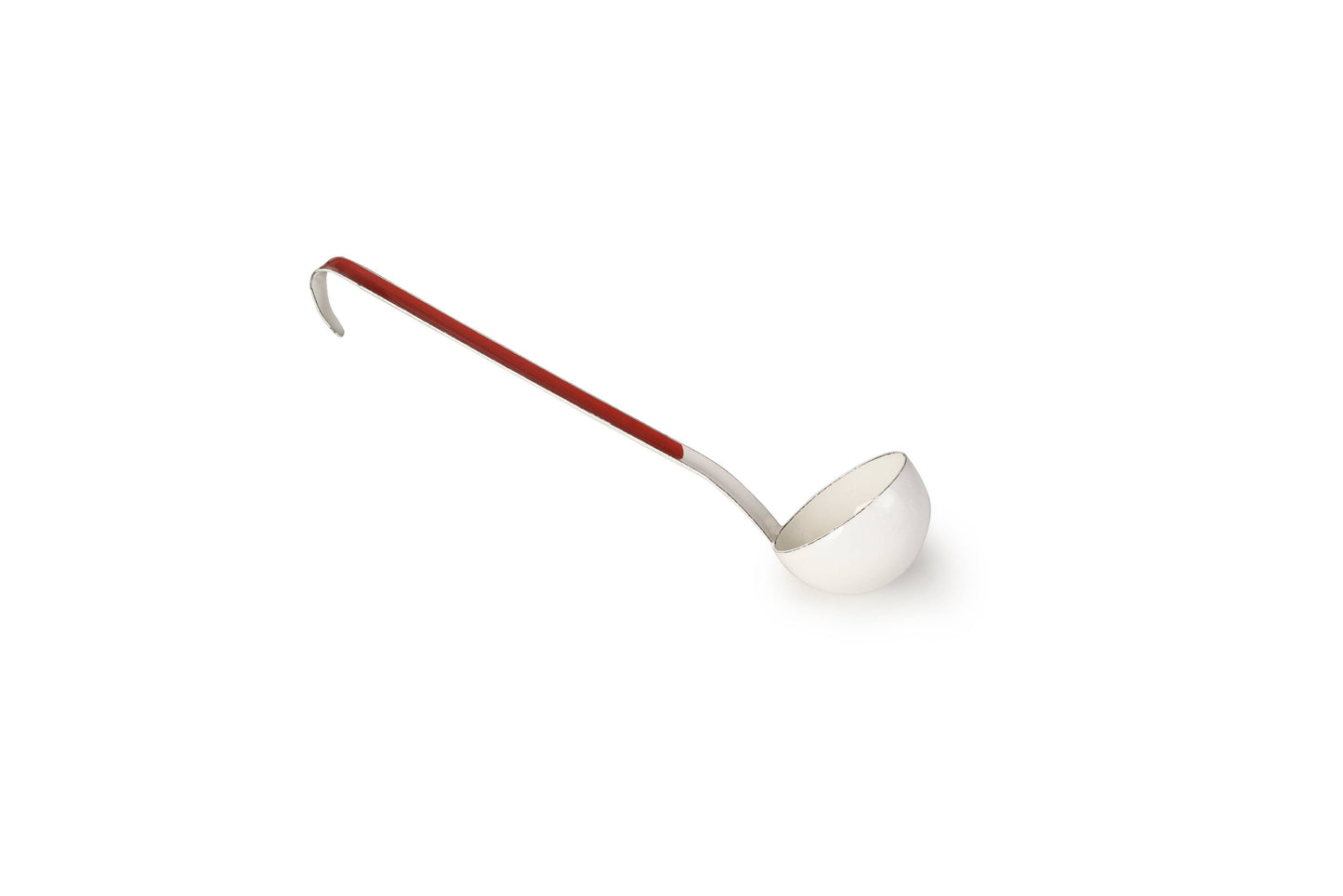 Øse - rød skaft - 26 cm