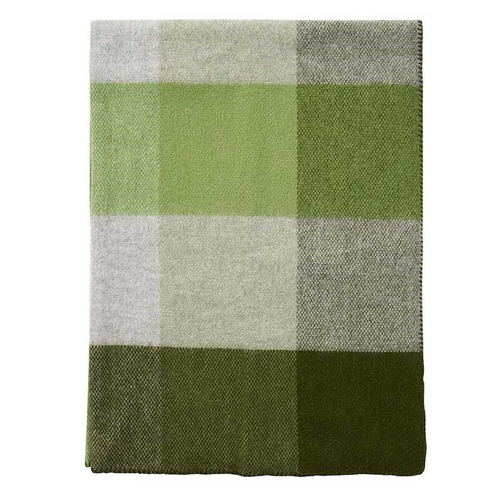 Block lammeullspledd - 180x130cm