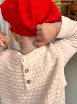 Baby vest i merinoull