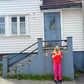 Hedi bluse i bomull – justerbar snor