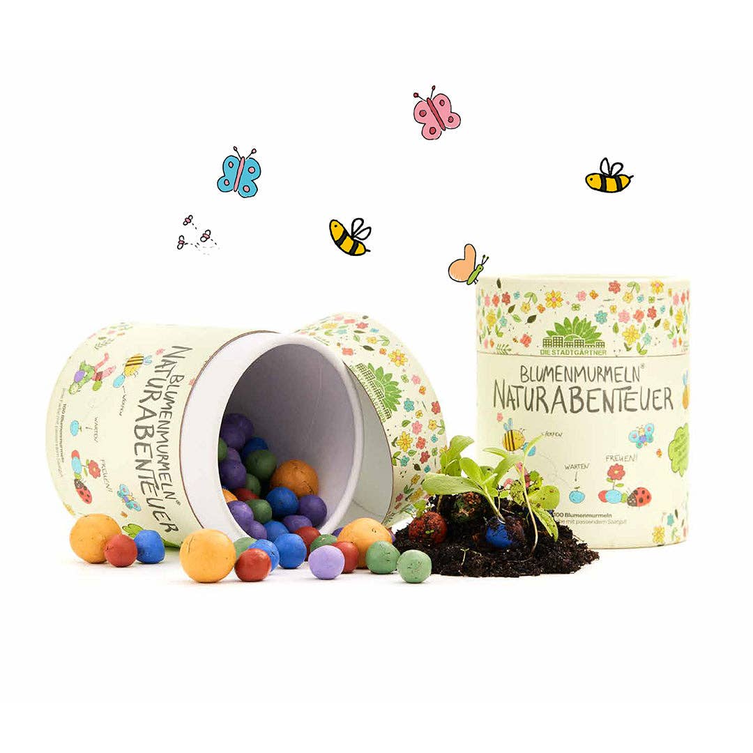 Blomsterkuler - Stor Pakke med 100 Frøkuler for Barn