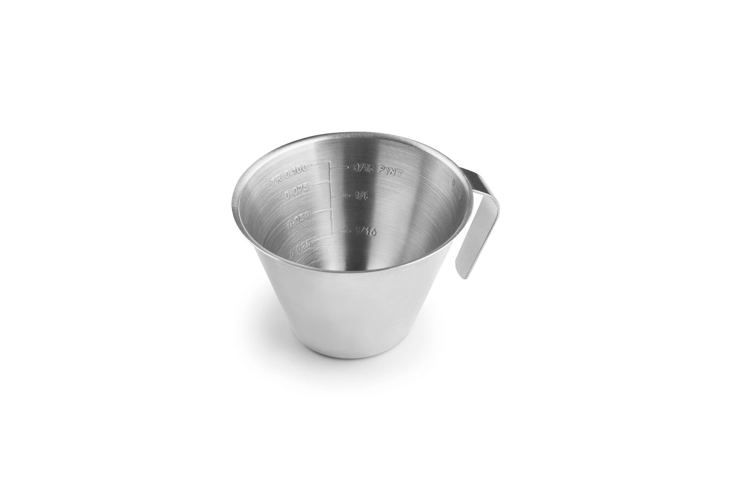 Målebeger - 100 ml i rustfritt stål