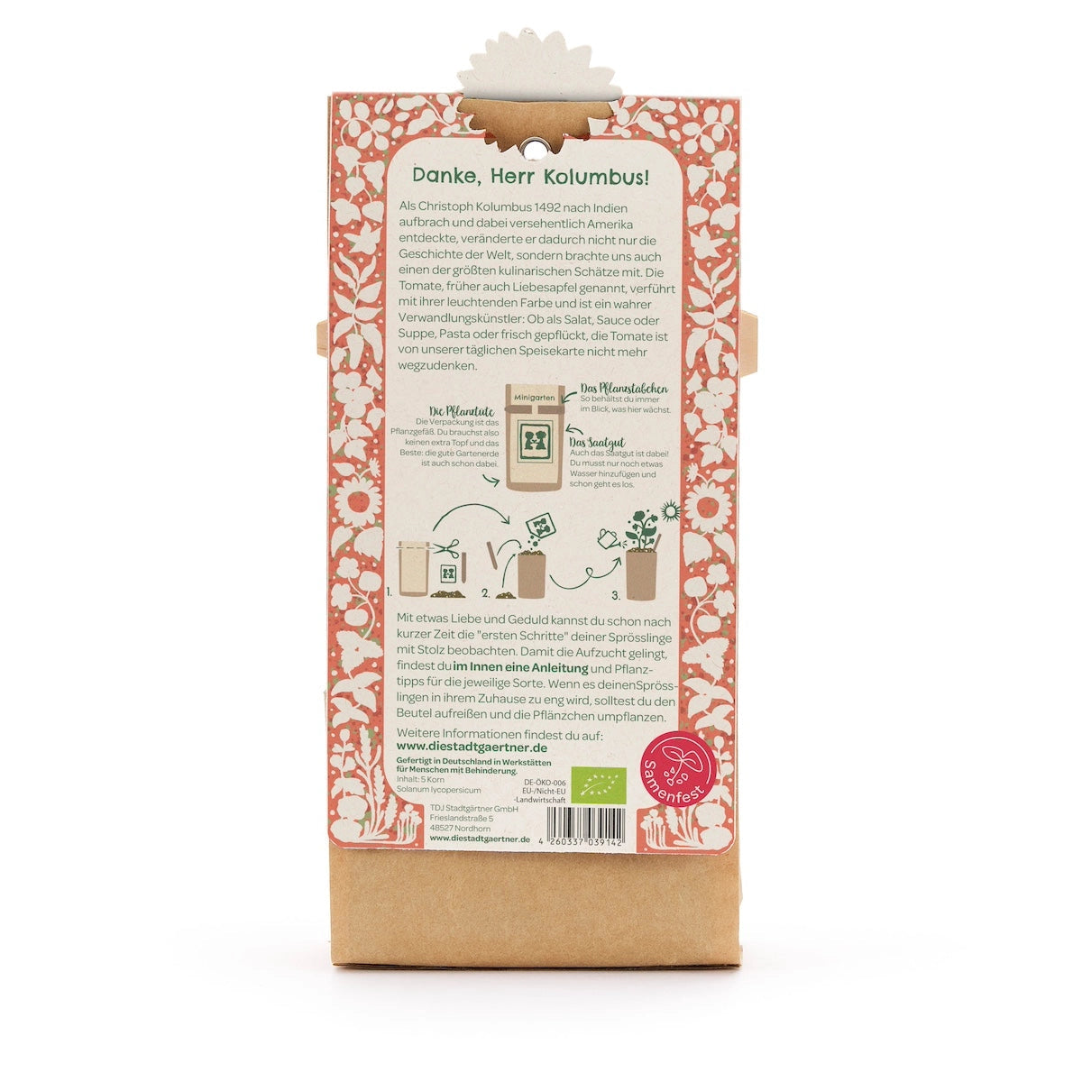 Alt-i-ett dyrkingssett - økologisk villtomat