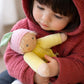 Blomsterbaby - gul - 22cm