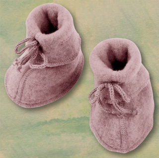 Fleece booties - 3-9 mnd