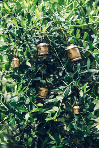 Bjelle til juletre - liten