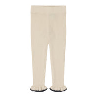 Baby Ruffle leggings i merinoull