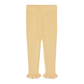Baby Ruffle leggings i merinoull