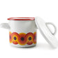 Retro gryte med lokk - 10 cm
