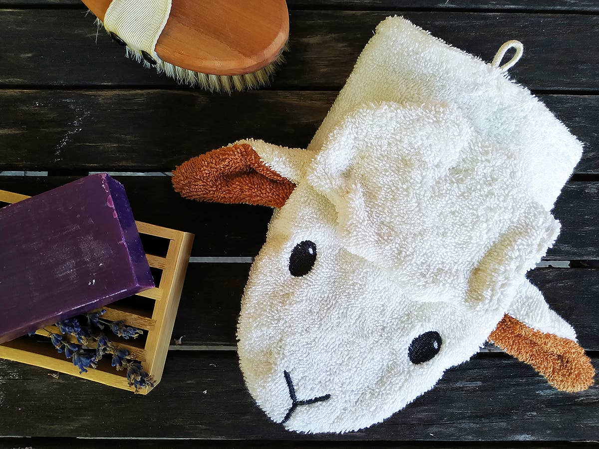 Øko vaskeklut - stor sau