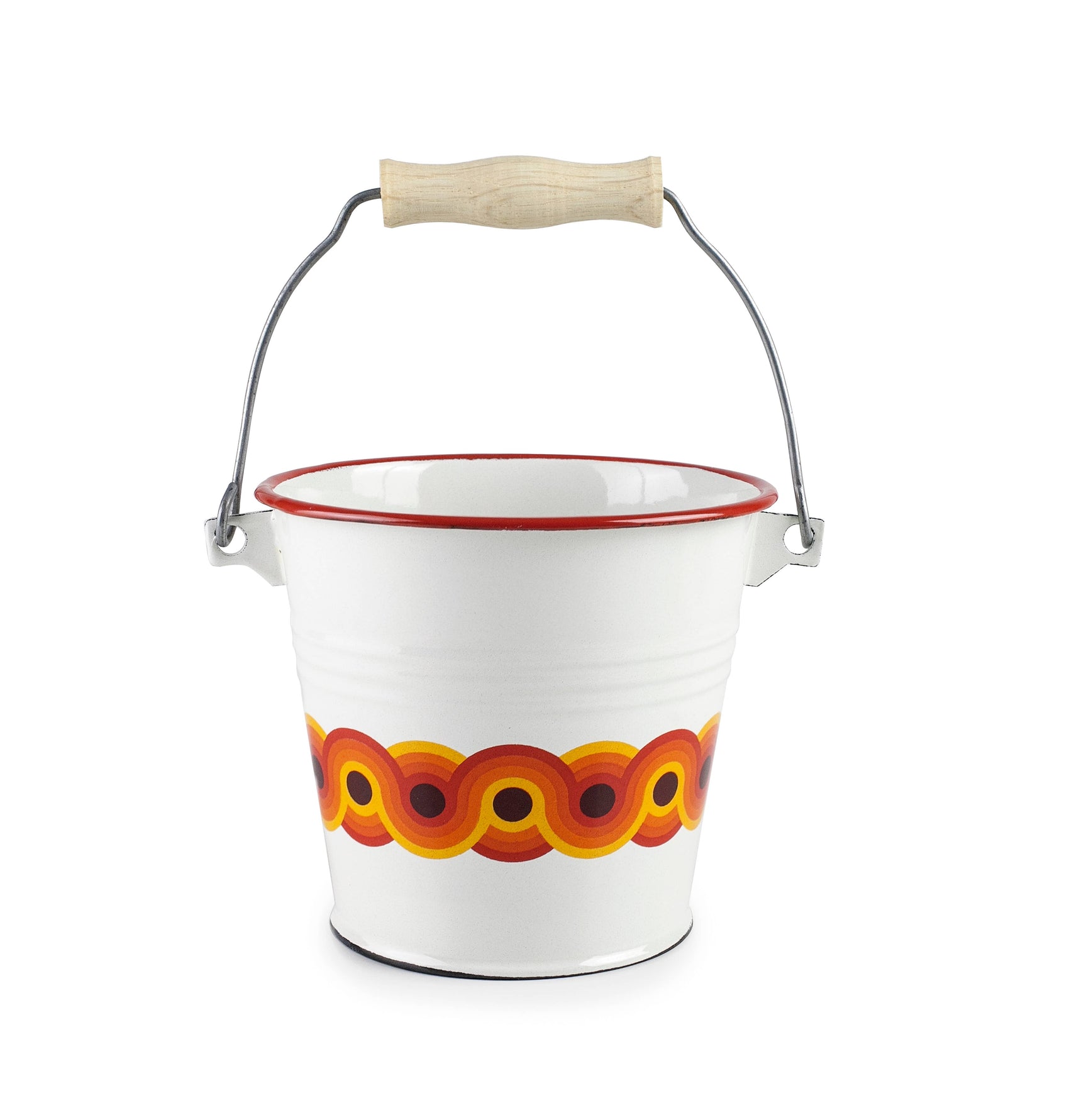 Retro bøtte - 14 cm