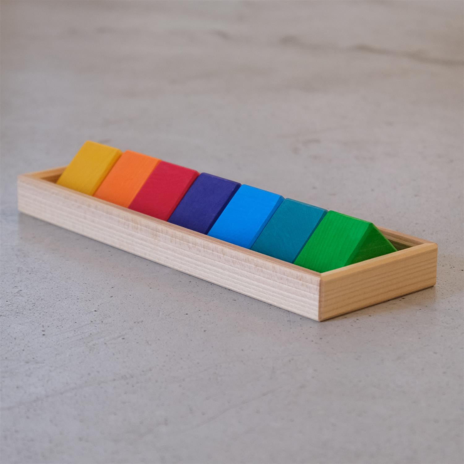 Samlesett - klosser i brett